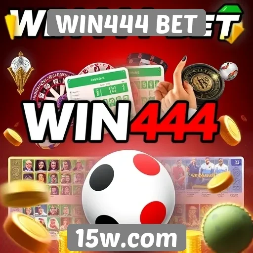 Opções de jogos disponíveis no WIN444 BET